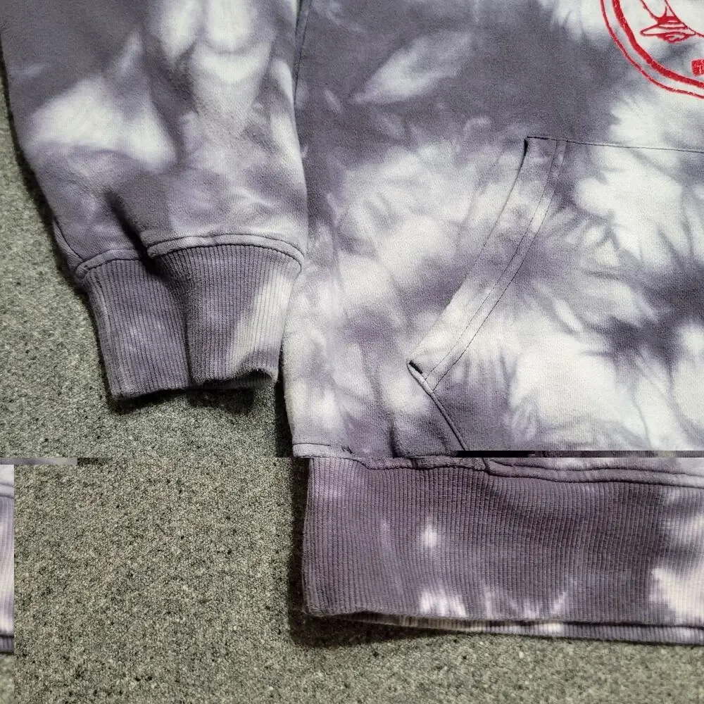 True Religion Hoodie Mens Small Tie Dye Sweatshirt Sweater Buddha Streetwear